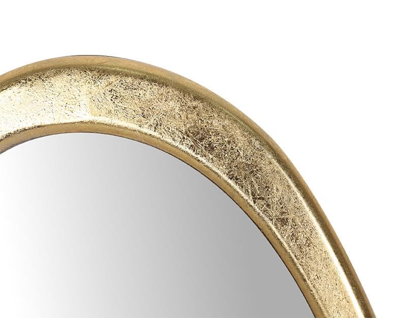 Miroir Organique doré 47x80cm