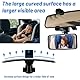 Rücksitzspiegel für Babys,Rücksitzspiegel Baby Kinder Rückspiegel, Spiegel Auto Baby,360°Schwenkbar Bruchsicheres Autositz Rückspiegel mit Rahmenclip für Meisten Auto (13 * 6.3cm)