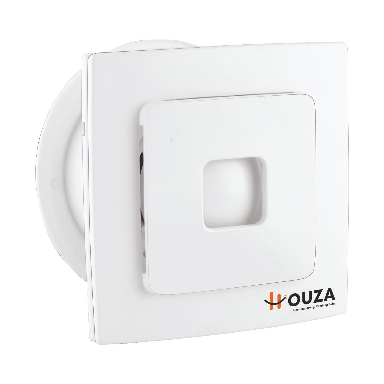 HOUZA High Speed Exhaust Ventilation Axial Fan Copper Motor Suitable for Bathroom, Kitchen, and Office (6 Inch) 150 mm Exhaust Fan with Anti-Rust Body with 1 year warranty (White)