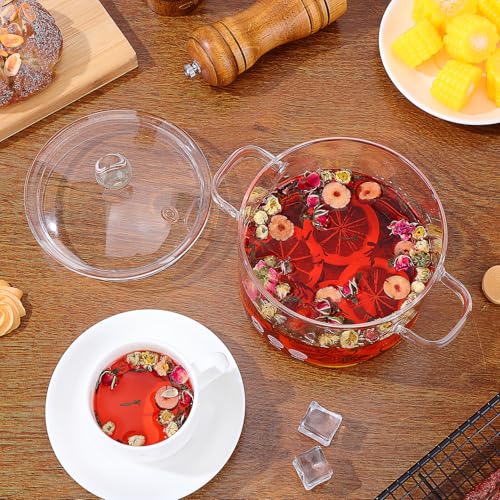 Casseroles en verre borosilicaté de qualité supérieure 1350ml - 6