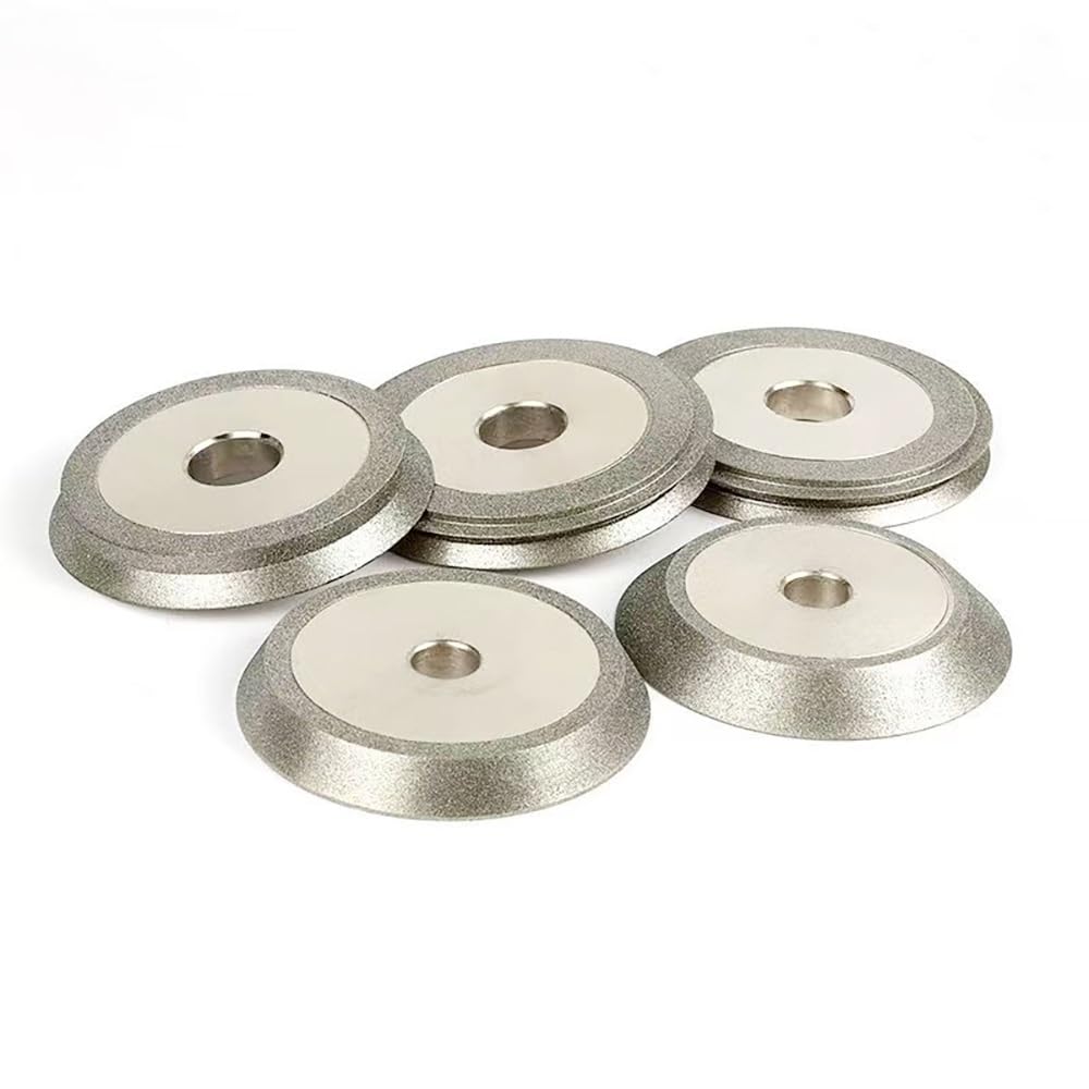 CBN/SDC-Scheibe Mit Körnung 230, 78 Mm Durchmesser, 12,7 Mm Aufnahme, for Z13-2, 13A/D, 13B, 13Q, MR-20G, X1, X3 Hartmetall-Wolfram-HSS-Werkzeuge, 1 Stück(CBN230,MR-13B)