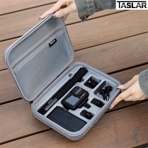 Image of TASLAR Carrying Case Hard Shell Bag Travel Protective Cover Eva Box Protector Shockproof Storage Fits with Camera Combo Accessories Compatible with DJI Osmo Action 5 Pro /Action 4 / Action 3
