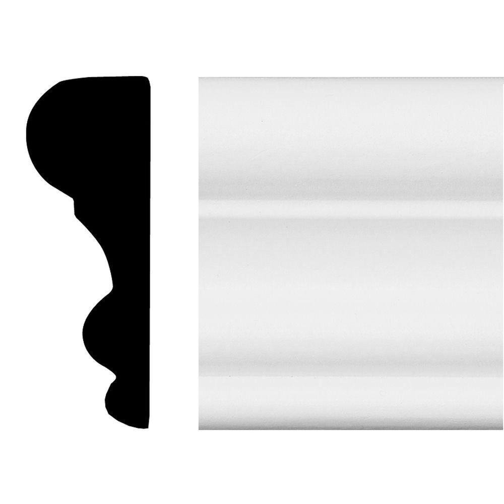 House of Fara 8 ft. x 2-1/8 in. x 3/4 in. MDF Panel Moulding