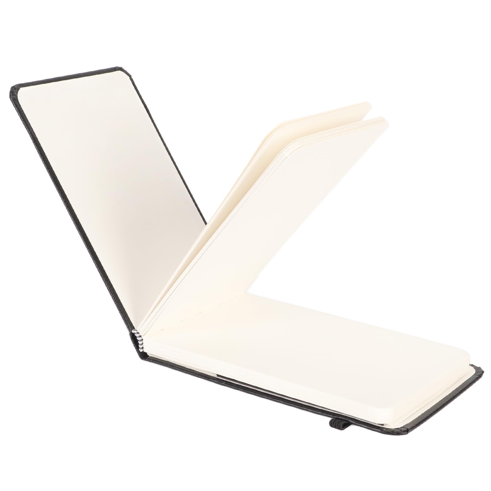 Yosoo Health Gear Watercolor Sketchbook, 24 Kartki Dziennik Akwarelowy z Wkładaną Kieszenią Papier Akwarelowy Szkicownik ze Skórzaną Okładką PU do Podróży Plenerowych
