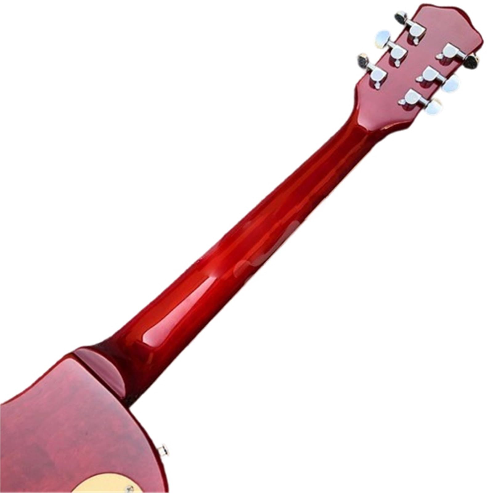 Gitara Elektryczna Instrumenty Muzyczne Płomień Klonowy Top Z Litego Mahoniu 6 Strun Do Gitary Elektrycznej Humbucker Pickup