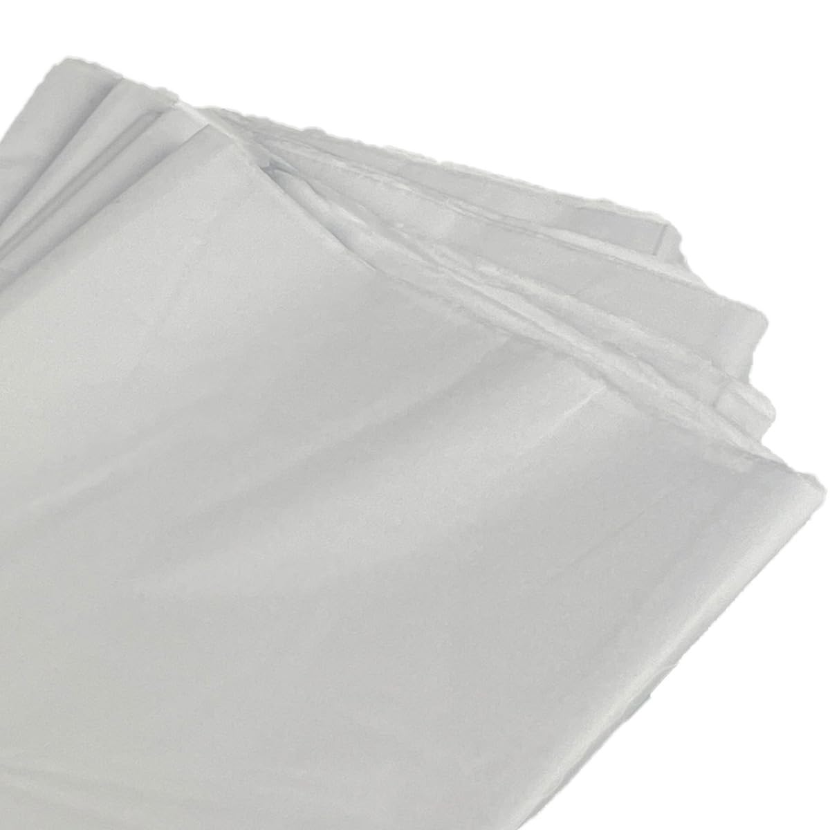 White Tissue Paper Sheets - Gift Wrapping for Special Occasions, Arts and Crafts, Decoupage, Flowers, Wine, Acid and Chlorine Free - 20 Large Sheets 50 x 76 cm - Covered Creations