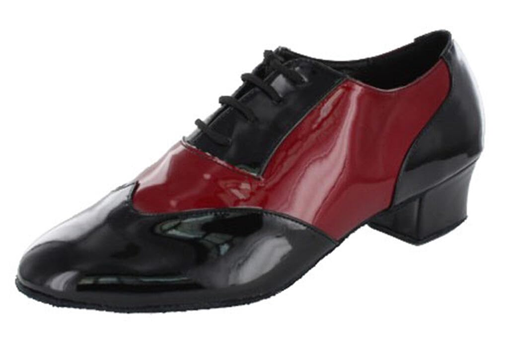 Zapatos de baile clásicos para hombre con cordones cerrados Salsa Tango Samba Jazz Rumba Salón de Baile Latino Moderno Zapatos de baile Noche Zapatos de boda