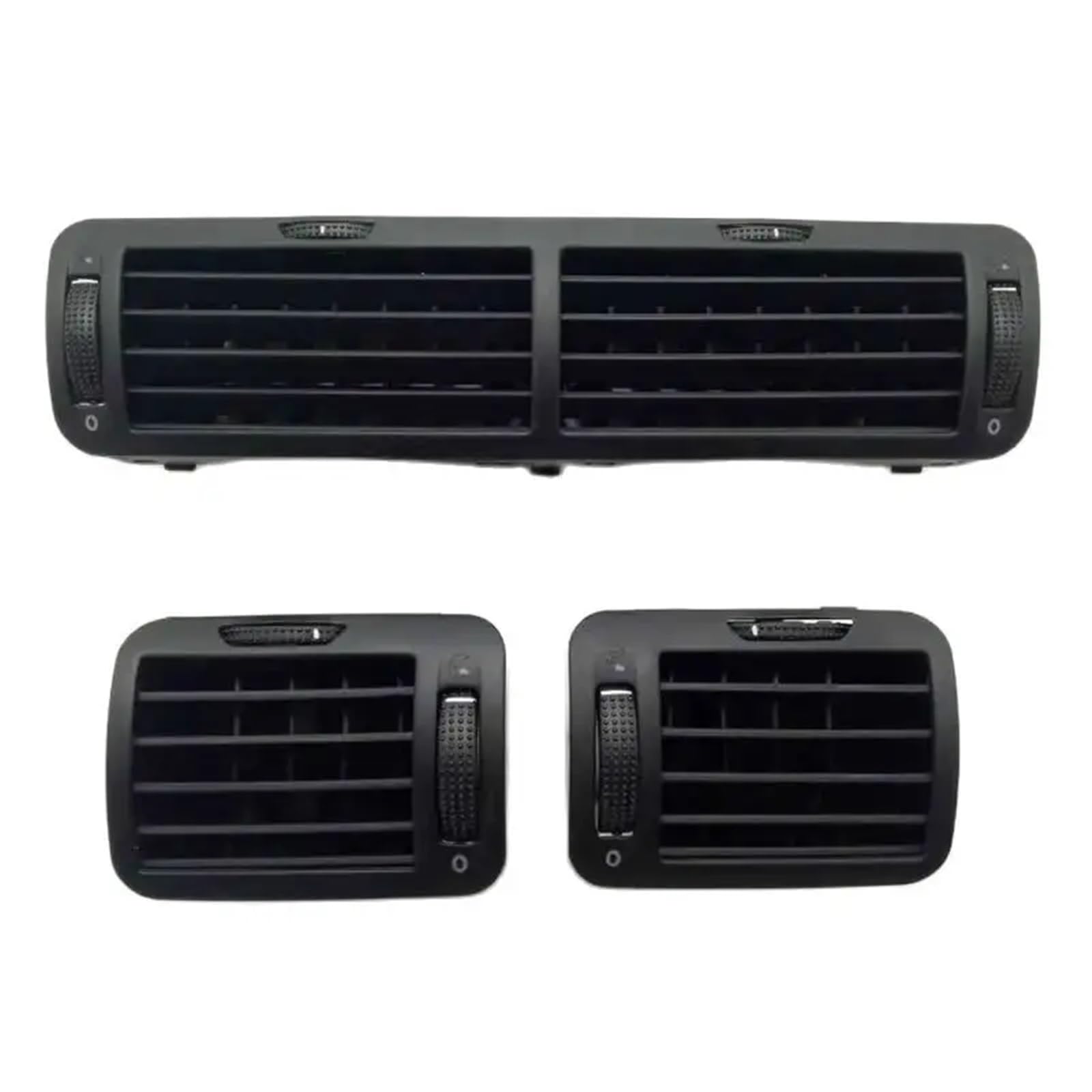 Zhuyrt A Set Instrument Panel Air Conditioning Outlet 3-Piece Set/Fit For Vw Passat B5 1998-2005 Center Dash Ac Outlet Air Vent Panel(A Set)