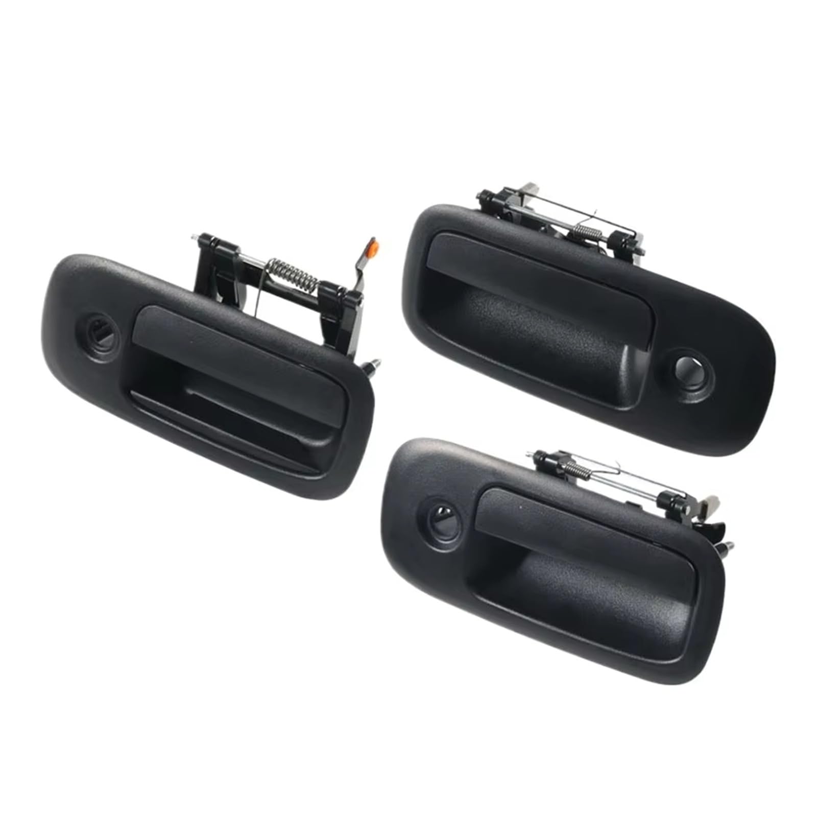 BYSKJZ Car Outer Door Handle Replacement for GMC for Savana 1500 2500 3500 4500 for Van 1996 1997-2009 Exterior Door Handles 25942271 25942272 25942270 10359094 79320(3Pcs Set)