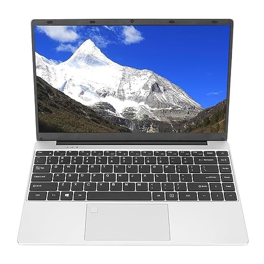 Laptop Ultrafino de 14,1 Polegadas, 8 GB de RAM, SSD de 256 GB,11, Expansão de SSD de 1 TB, CPUCeleron, Tela 2K FHD IPS, 5G WiFi, USB3.0, Webcam, Cartão TF (Plugue americano 16 +