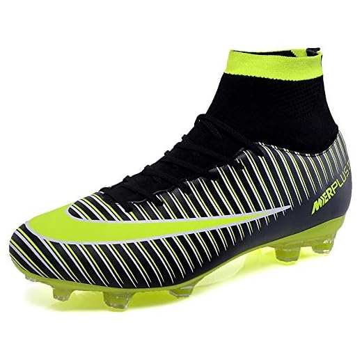 BOLOG Zapatos de Fútbol Hombre Spike Aire Libre Profesionales Atletismo Training Botas de Fútbol Ligero Tacos Futbol Zapatos de Deporte