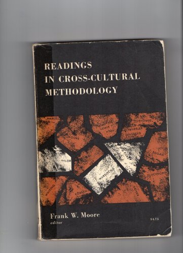 Readings in Cross-Cultural Methodology. Frank W... B002NOFWJU Book Cover