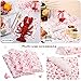 150 Pcs Wax Paper Sheets for Food Butterfly Deli Baking Wrapping Wax Paper Sheets Greaseproof Printed Picnic Wrap Tissue for Hamburger Basket Sandwich Holiday Birthday Party Dessert(Pink)