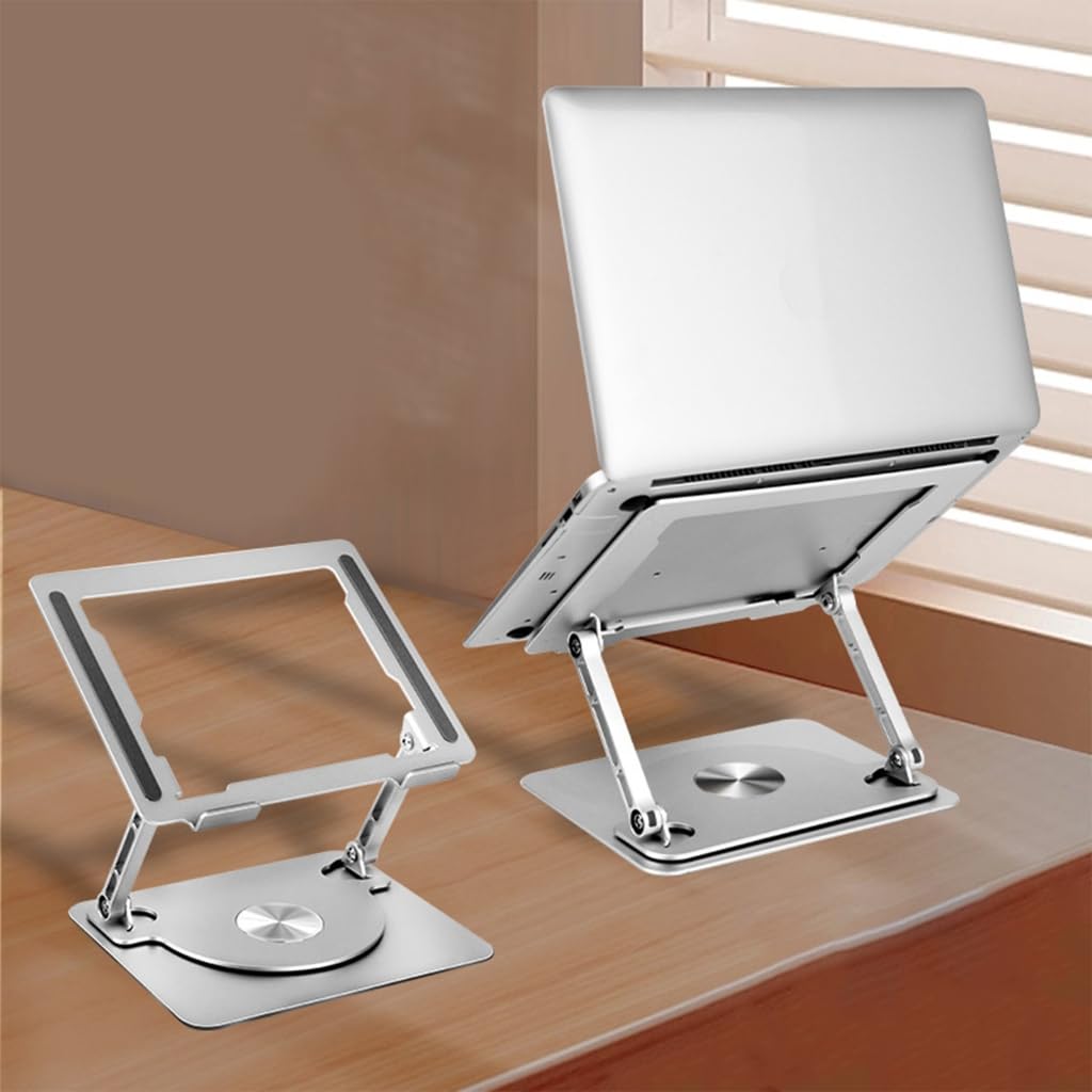 Soporte para portátil de altura ajustable, soporte de disipación de calor para portátiles de hasta 17 pulgadas