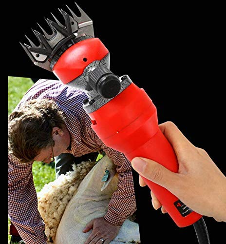 Topchances 750W Electric Sheep Shears Professional Goat Shearing Clippers Animal Shave Grooming Farm Pet Supplies Livestock Shears Cutters
