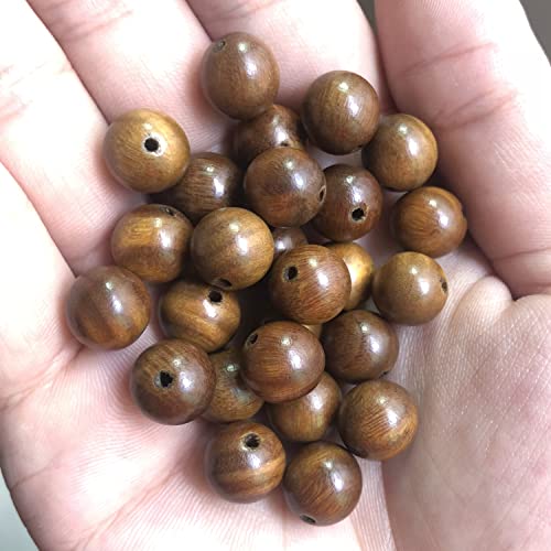 Carpenterc 500Pcs 8Mm Gorgeous Natural Round Polished Rosewood Loose Beads For Jewelry Making Diy Handmade Crafts #TOP2