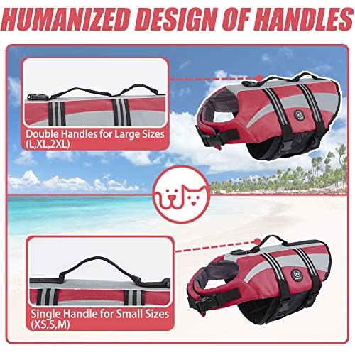 EMUST Giubbotti di salvataggio per cani