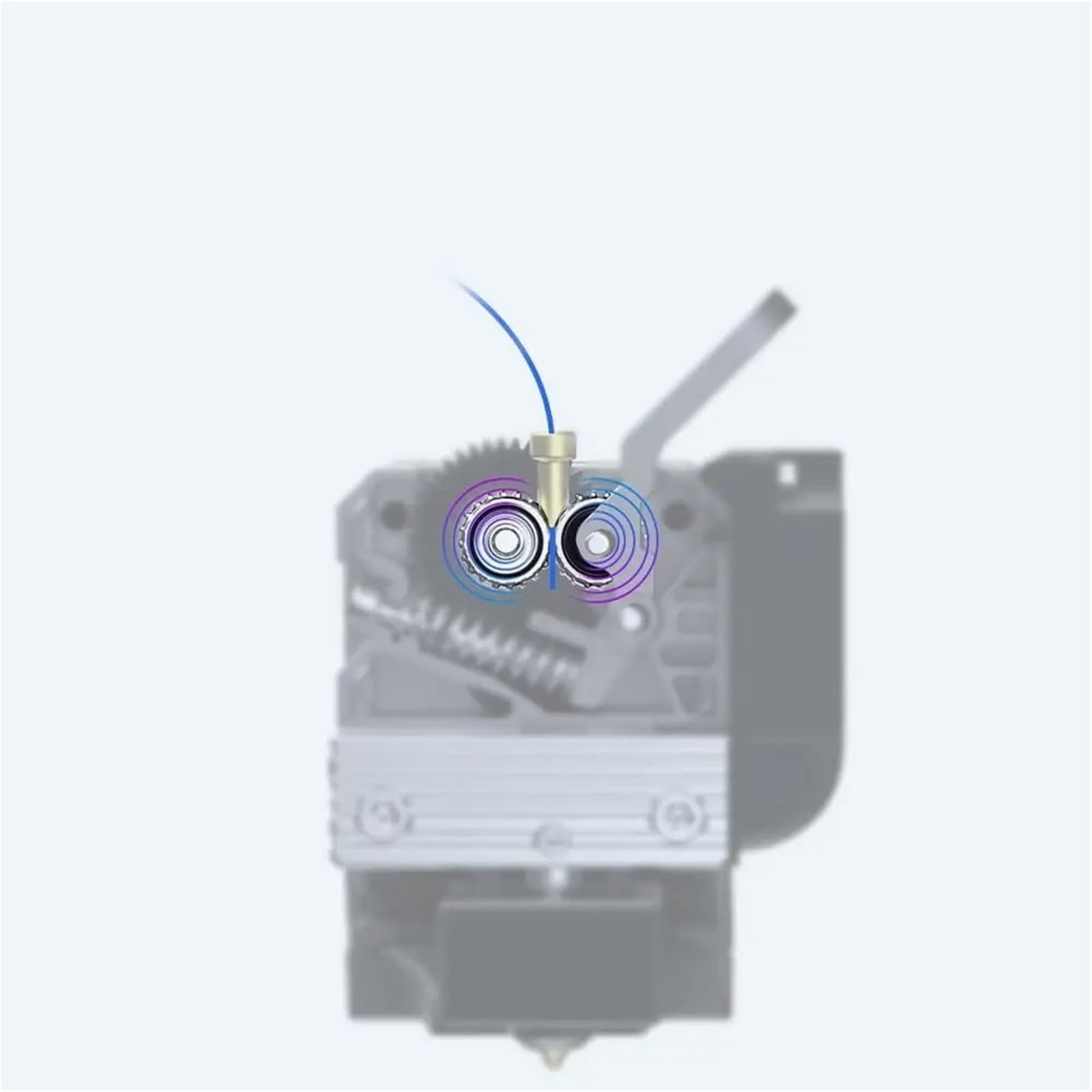 Kompatibel mit Ender 3 S1/Ender-3 V2/Ender-3 Pro Sprite Extruder Pro Direct Drive Kit