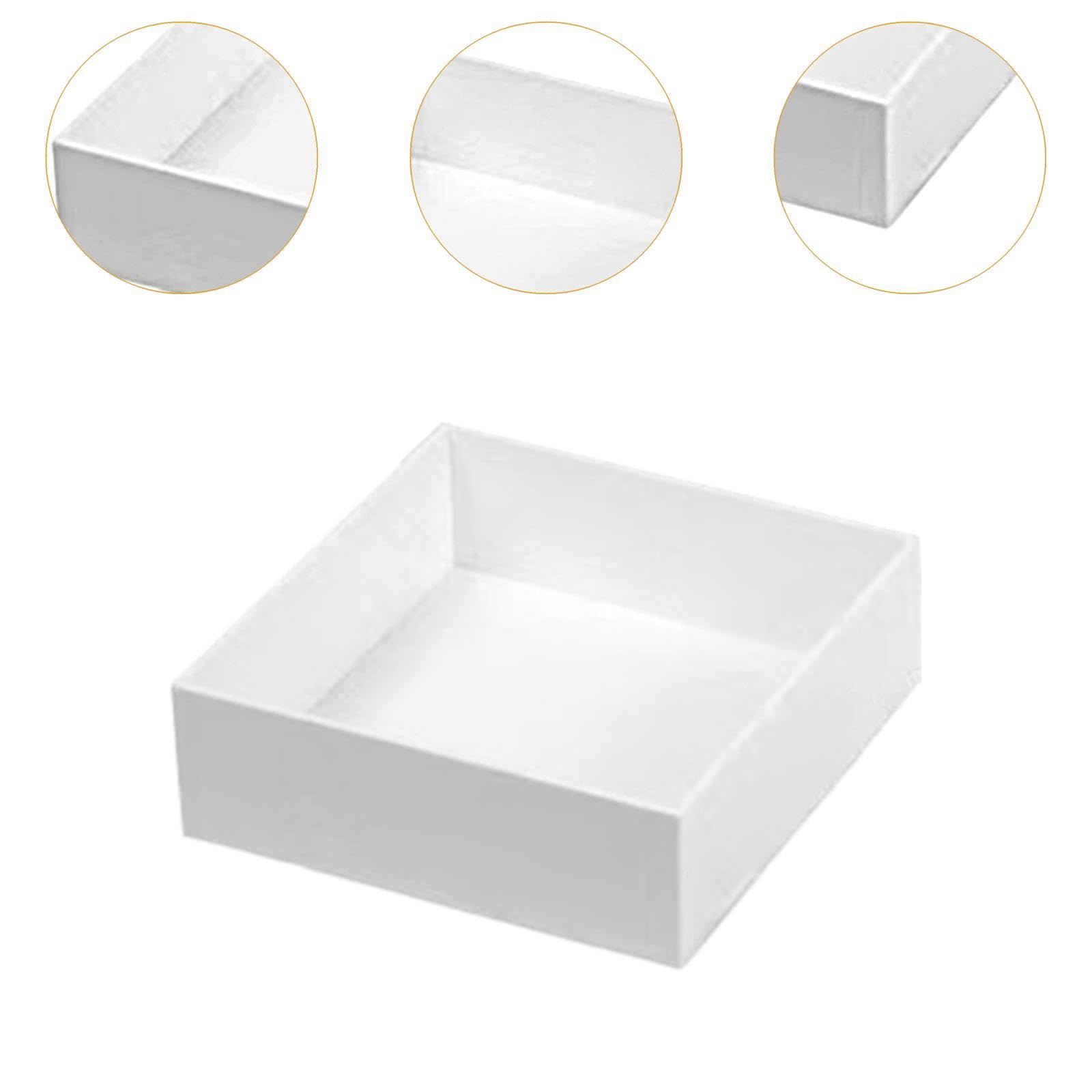 Acryl Buffet Riser Lebensmittel Riser für Buffet-Tisch, Cube Verschachtelung Riser, Desserts Display Stand, Hintergrund Schaumstoff Requisiten für Kosmetik, Schmuck, Collectibles, 1 teilige M