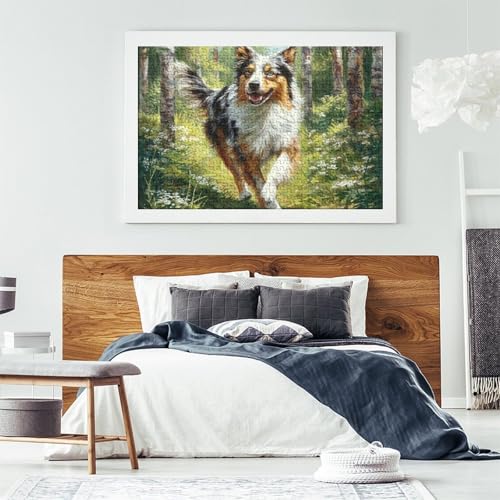Puzzle de perro imposible de 1000 piezas para superar el aburrimiento con un gran reto 7