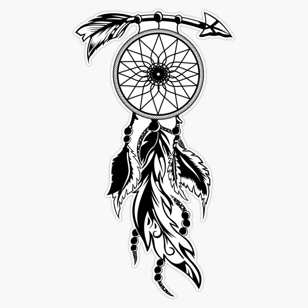 Dream Catcher - Graphic Tees Collections Bumper Sticker Vinyl Decal 5"