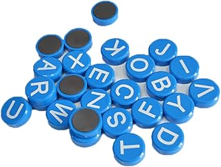 bjsdkff Magnetic Letters Fridge, ABC Alphabet Magnets, Magnetic Letters for Whiteboard Board, Lockers, Educational Spelling, Home, Office, School, Fridge Magnets Stickers 26 Pieces