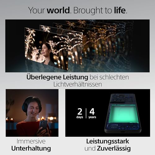 Sony Xperia 1 VIII 6,5" FHD+ HDR OLED 120Hz Dual SIM Graphit-Schwarz