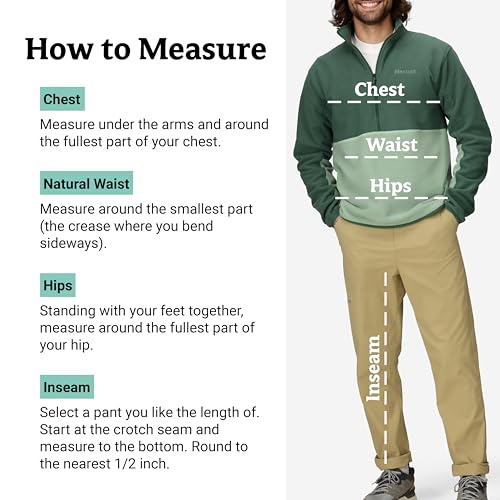 Image of MARMOT Men's Rocklin 1 /2 Zip, Lightweight Fleece Pullover Jacket
