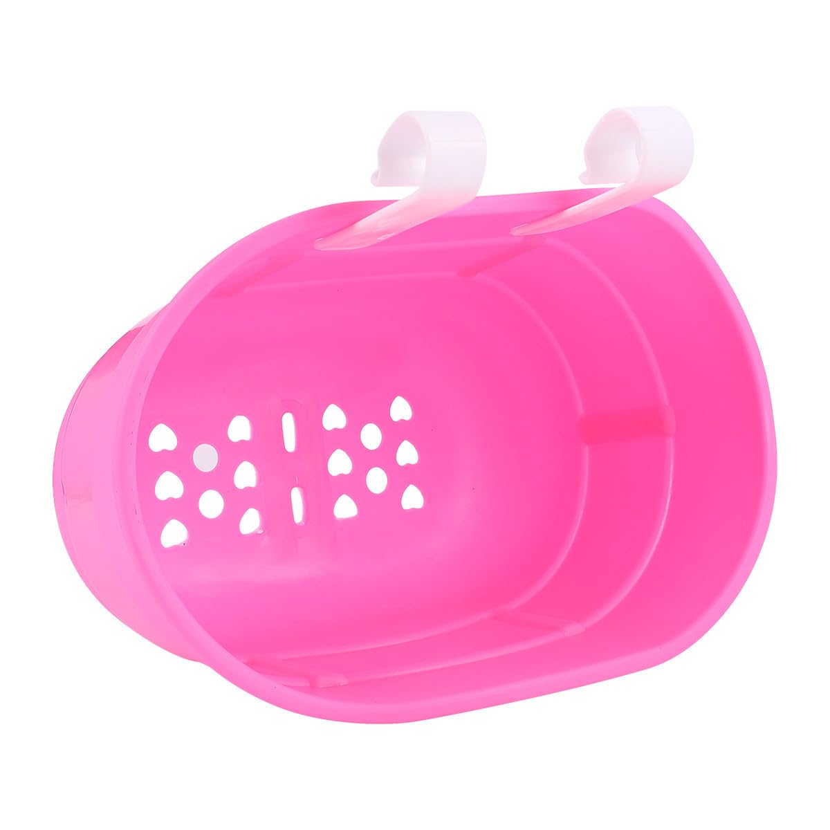 Yardwe 3piezas Cesta De Bicicleta para Niño Niña Canasta De Plástico Rosa para Scooter y Bicicleta Infantil Fácil De Instalar El Manillar Almacenamiento Práctico y Duradero