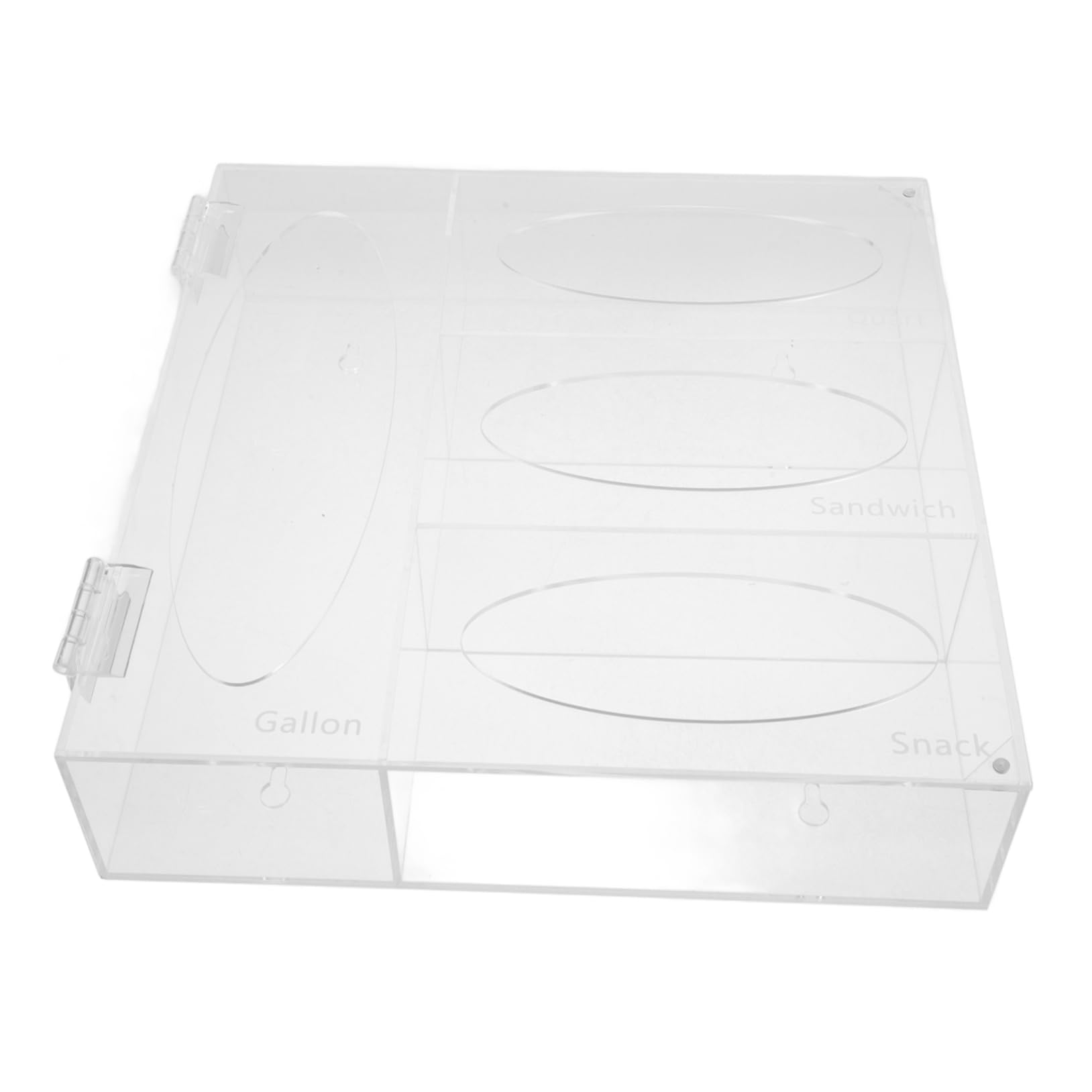 DOITOOL Dispenser da Parete Design Minimalista per Guanti e Maschere in Acrilico Porta Guanti Multifunzionale per Spazi Professionali e Laboratorio