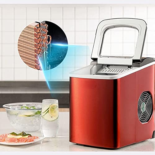 Máquina pequeña de hielo para el hogar acero inoxidable miniatura 3