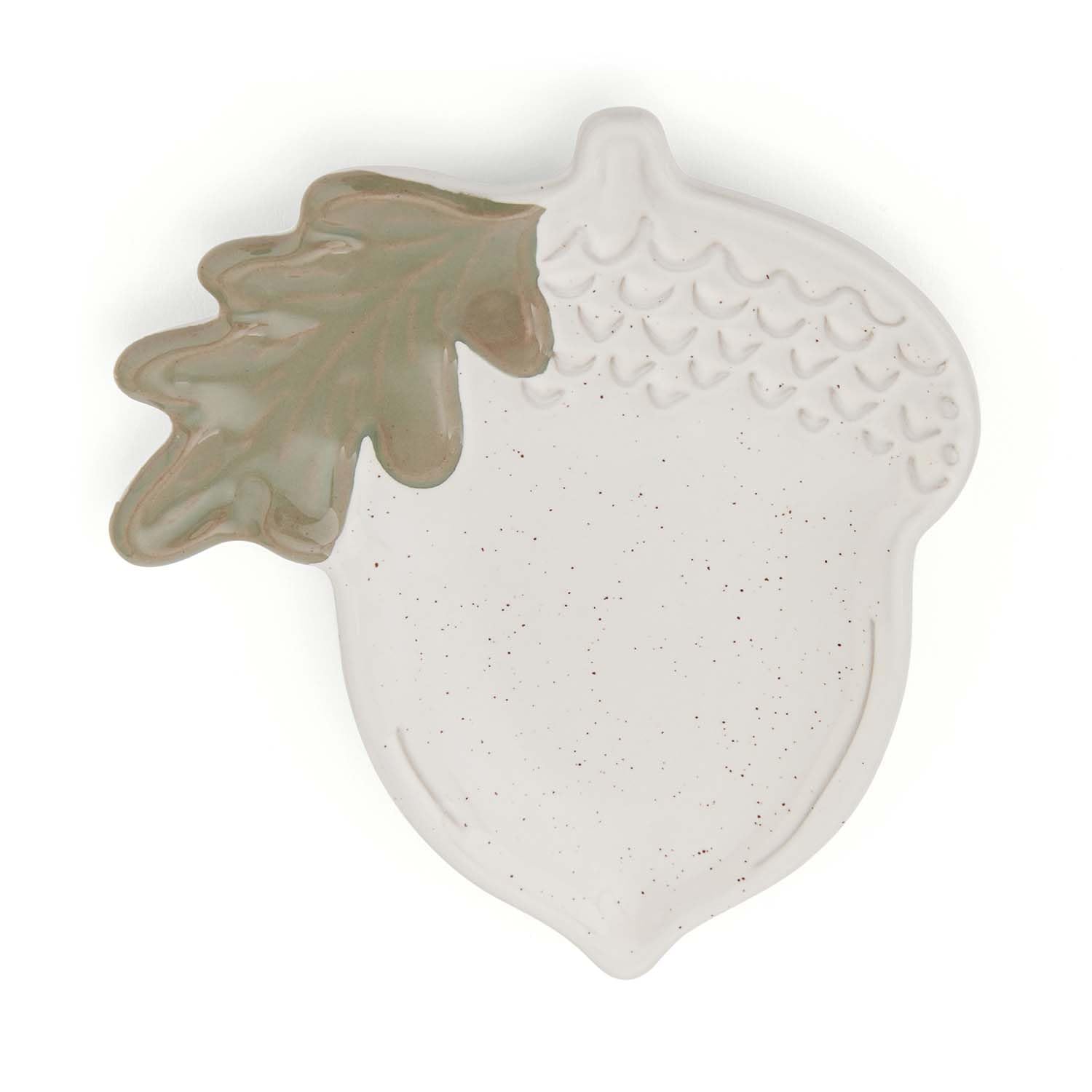 Cooksmart Forest Fable Acorn Tea Bag Tidy, Stoneware Holder