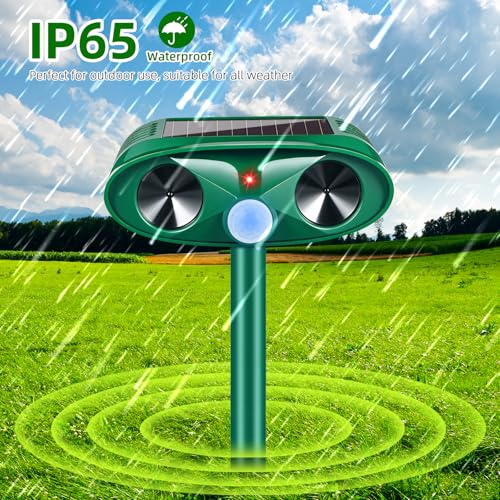 2025 Upgraded Solar Animal Repeller