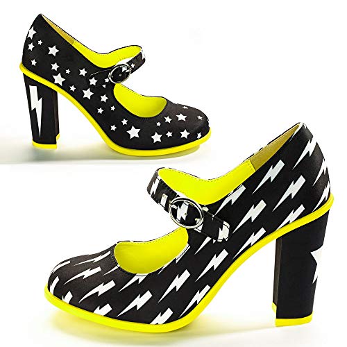 Hot Chocolate Design Women's High Heel Mary Jane Pumps2