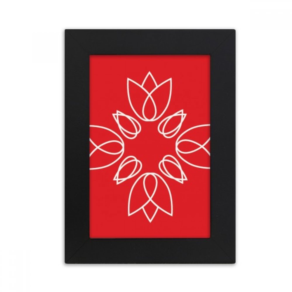 Cadre photo noir fleur plante DIYthinker pour protéger vos photos de la poussière