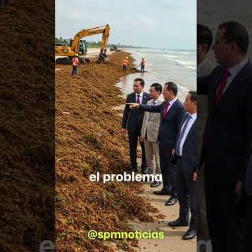 Invasi&oacute;n de sargazo impacta las costas de Puerto Rico y Rep&uacute;blica Dominicana