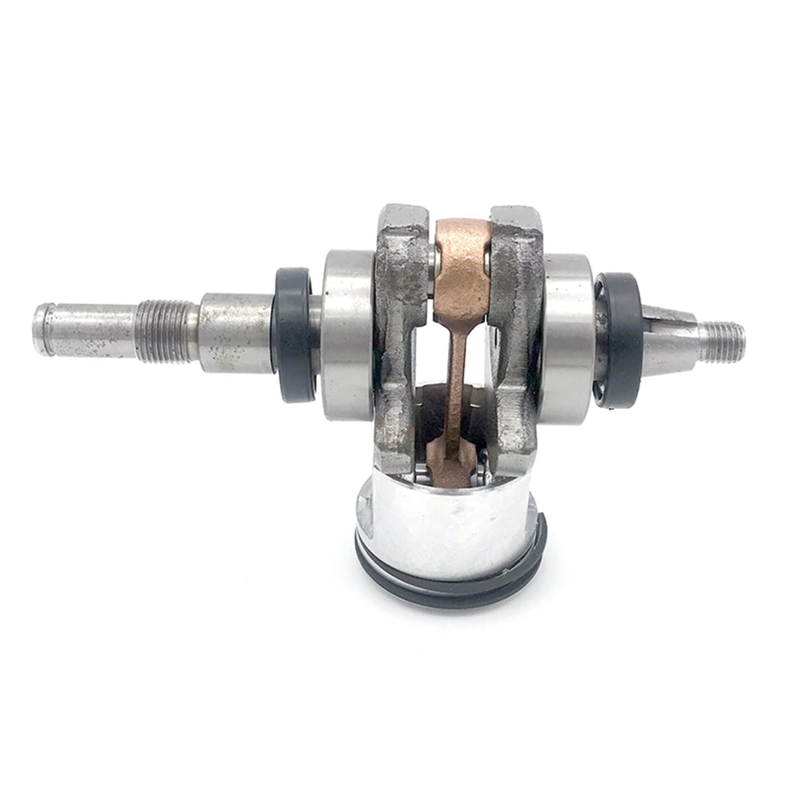 IWBR 10mm wał korbowy 38mm pierścień tłokowy łożysko korbowe zestaw uszczelek olejowych pasuje do Stihl MS180 018 MS 180 ogród części zamienne do piły łańcuchowej gazu