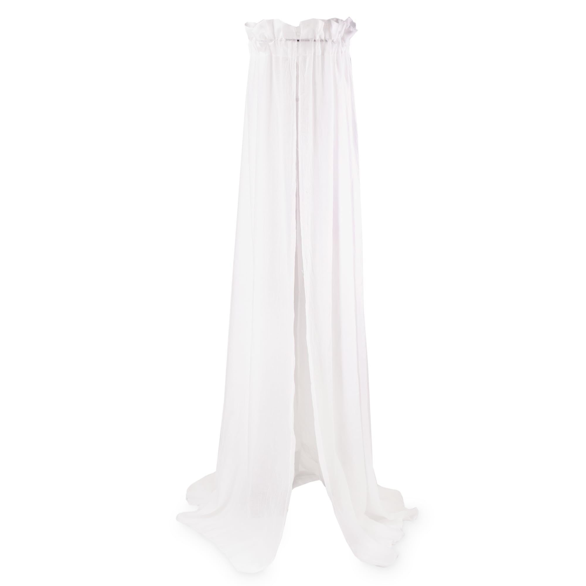 Julius Zöllner Voile Bed Canopy - Baby Cot & Cot Bed - Nursery Decoration - Ivory