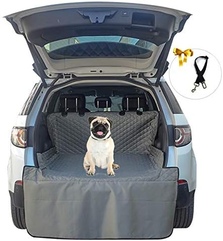 SUV Cargo Liner for Dogs, Mayhour Waterproof Pet SUV Cargo Area Cover Mat Universal Fit Non-Slip Dog Seat Protector Machine Washable for…