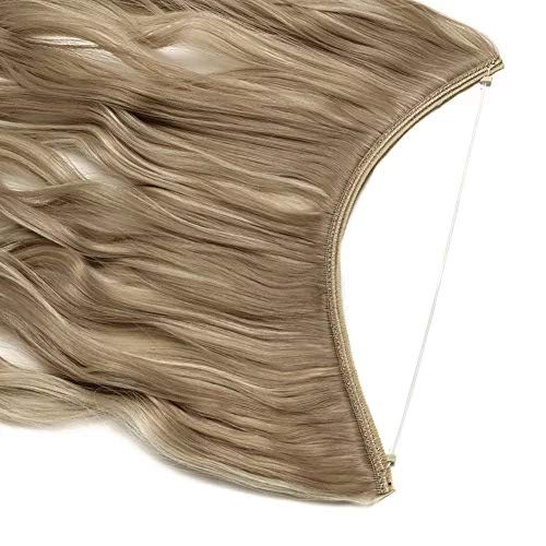Extensions cheveux humains bouclés d'exception RemeeHi nuance châtain clair - 2