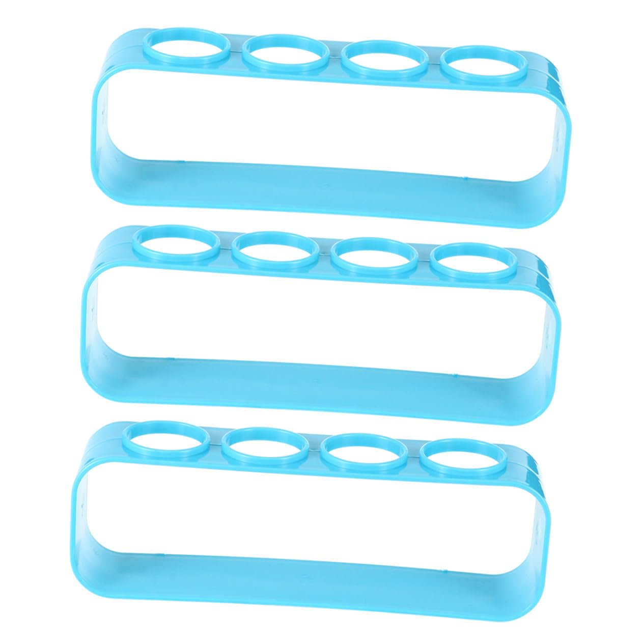 Provette Pratico in Pvc da Laboratorio per Laboratori Pezzi 3 e Supporto Resistente Design Semplice e Funzionale Aule di Scienze
