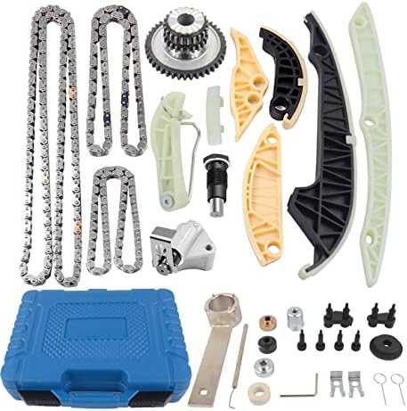 06H109467N 06H109469AD 06H109469T Engine Timing Chain Tool Kit Replacement for 2009-2013 VW Jetta Tiguan Golf GTI Audi A4 A6 Q5 TT 2.0L TFSI TSI Koomaha