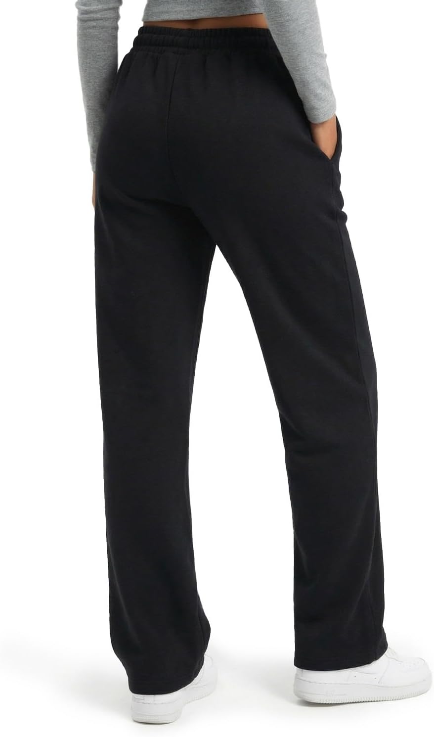 Zylioo Tall Women’s Wide Leg Sweatpants 32"/34" Inseam, High Waist Casual Lounge Pants with Pockets for Tall Women - Image 2