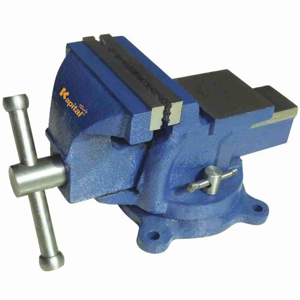 TORNILLO DE BANCO CON BASE GIRATORIA 1000 KG KAPITAL
