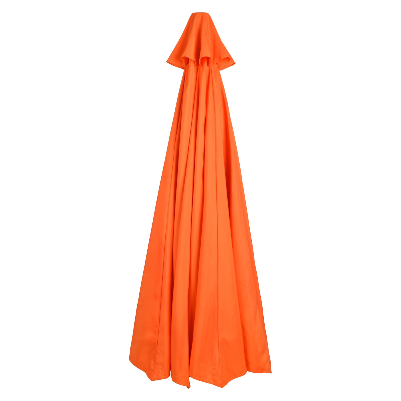 Zewnętrzny parasol tarasowy, zapasowy baldachim - 6 żeber, do ogrodu, na podwórko, plażę, trwały, khaki