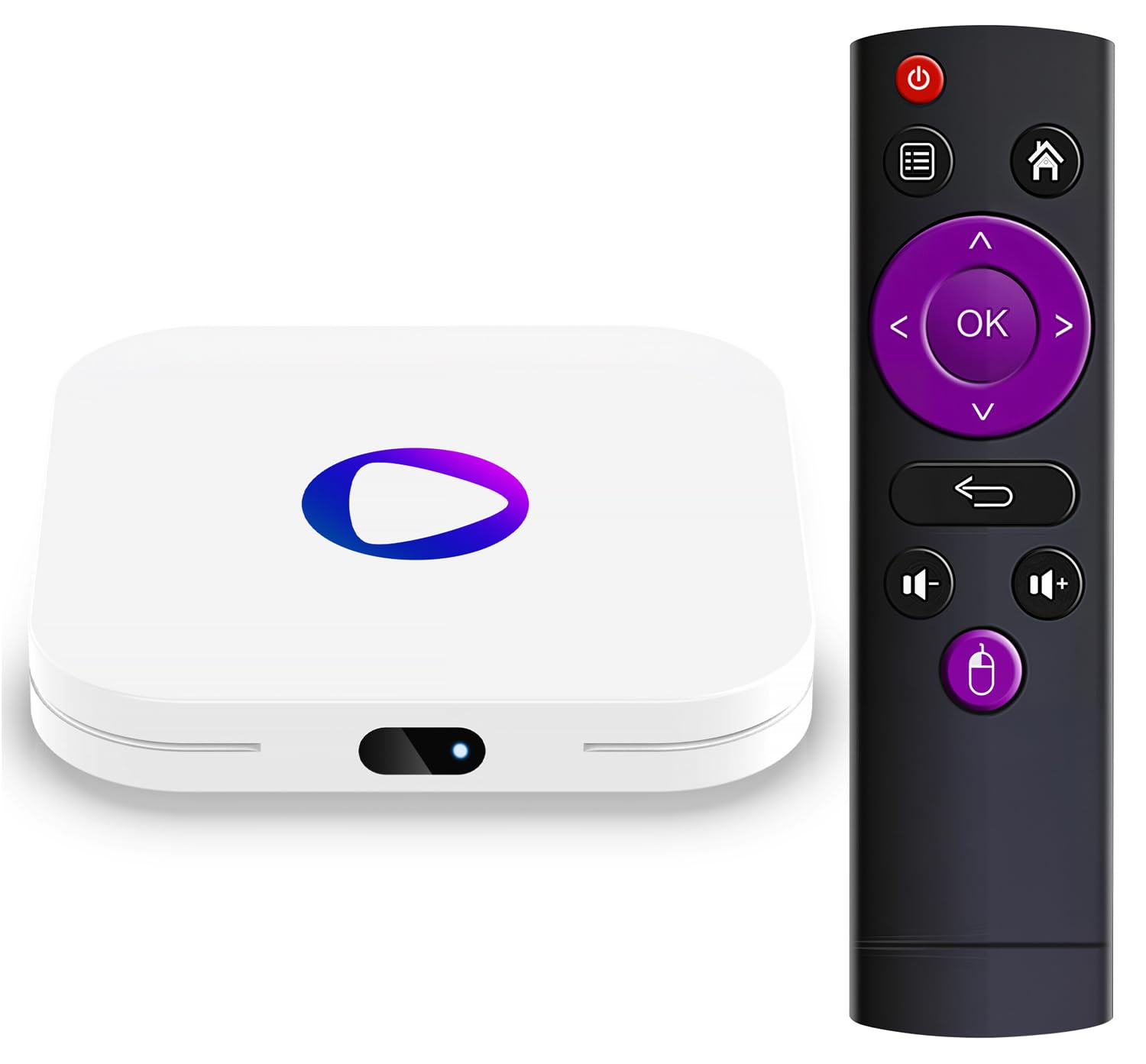 LEFFOT Android 13 TV Box 2025, M1 4K Ultra HD Smart TV-Box, 2GB RAM 16GB ROM, Android Box with 2.4G & 5G WiFi 6, BT 5.0, HDR10, 3D, Rockchip RK3528 Quad Core A53, for Netflix Youtube Prime Video
