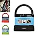 Lumintrail 18mm 5-Digit Bike Combination U-Lock - Black