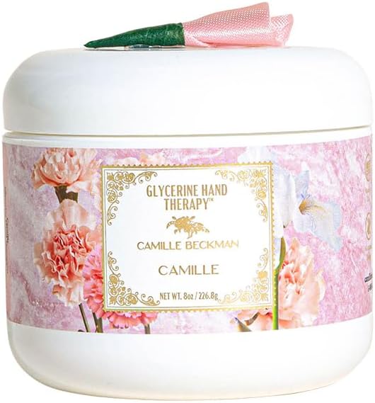 Camille Beckman Glycerine Hand Therapy Cream, Signature Camille, 8 Ounce