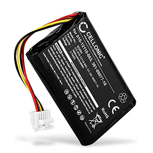 CELLONIC 1x Batería para GPS Navegación Compatible con Garmin Zumo 590LM, Zumo 595LM, Zumo 595, 010 12110 003   (1800mAh, 3.7V)