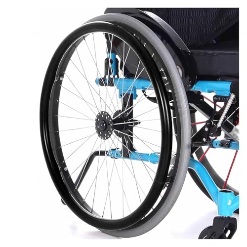 車椅子タイヤカバー, 22/24インチ 車椅子用タイヤカバー, 滑り止め耐摩耗性 車椅子プッシュリムカバー, グリップとトラクションを向上 車椅子用タイヤカバー